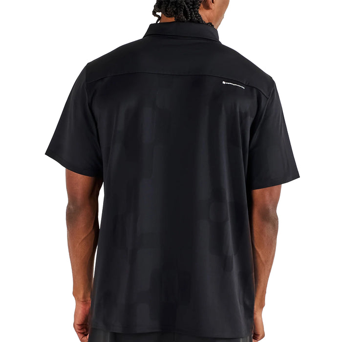 Malbon 2026 Performance Mesh Paneled Polo Shirt