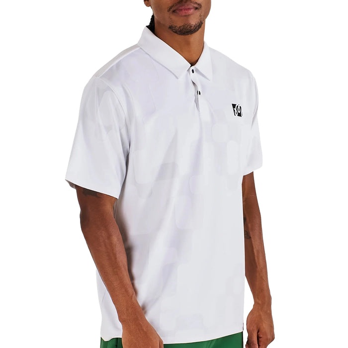 Malbon 2026 Performance Mesh Paneled Polo Shirt