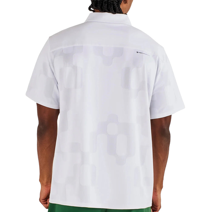 Malbon 2026 Performance Mesh Paneled Polo Shirt