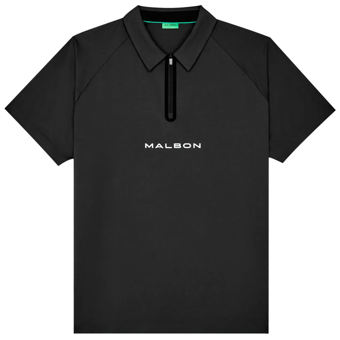 Malbon 2026 Performance Quarter-Zip Raglan Polo Shirt