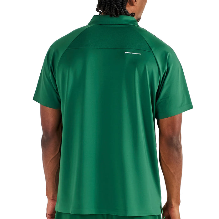 Malbon 2026 Performance Quarter-Zip Raglan Polo Shirt