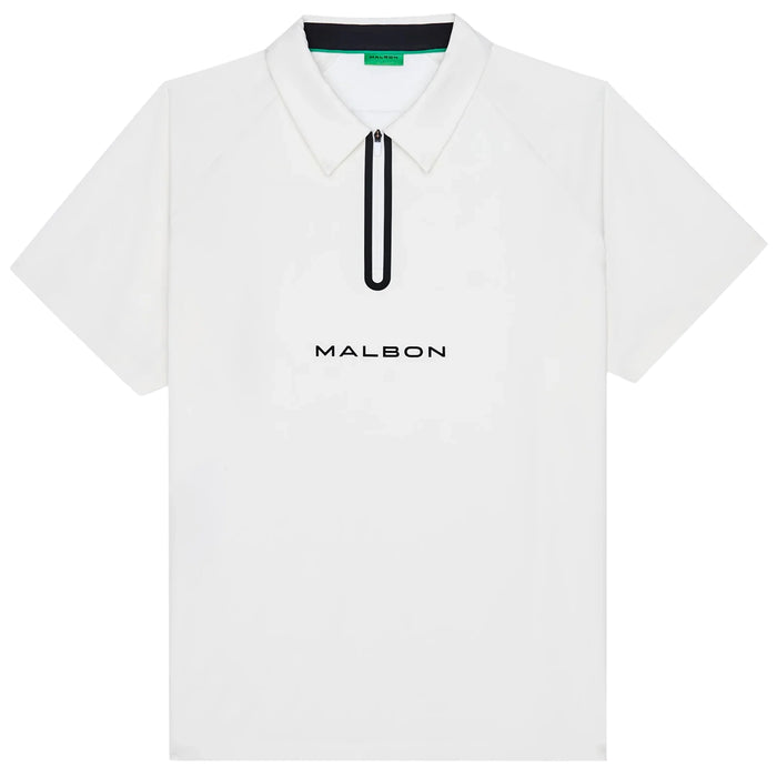 Malbon 2026 Performance Quarter-Zip Raglan Polo Shirt