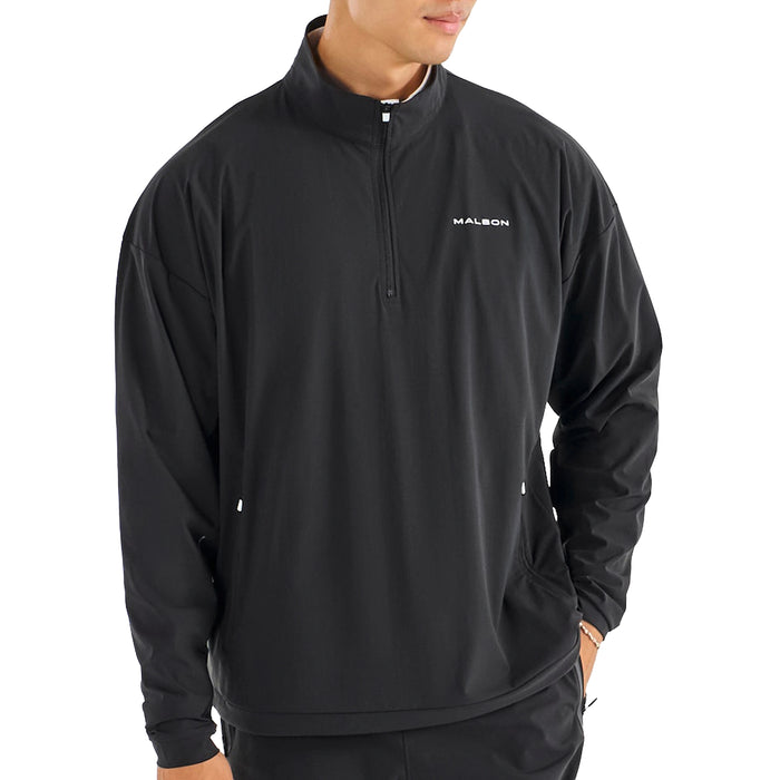 Malbon 2026 Performance Quarter-Zip Shell Pullover