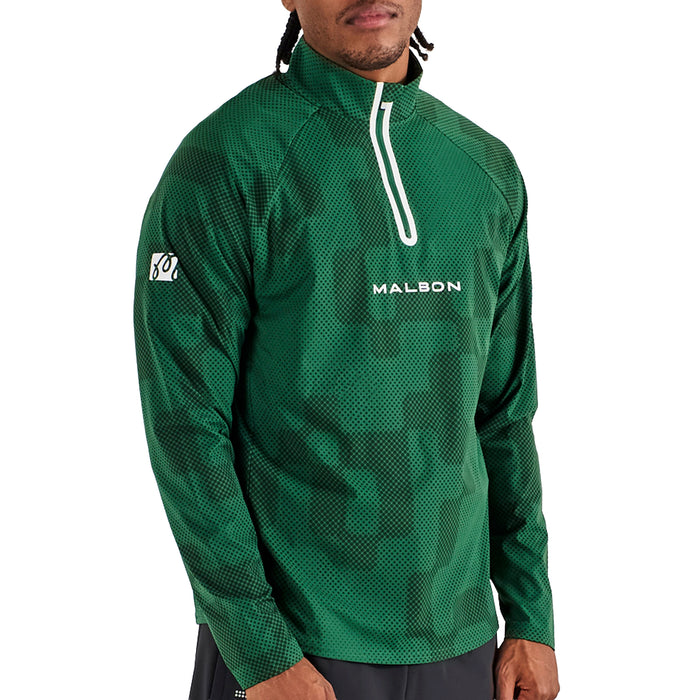 Malbon 2026 Performance Raglan Quarter-Zip Pullover