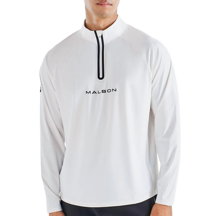 Malbon 2026 Performance Raglan Quarter-Zip Pullover