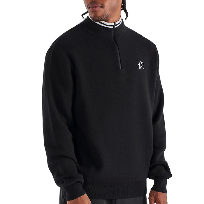 Malbon 2026 Sorrel Quarter-Zip Pullover