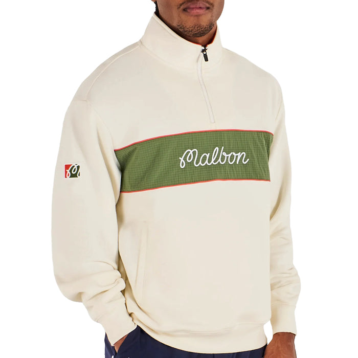 Malbon 2026 Torrey Pines Quarter-Zip Pullover