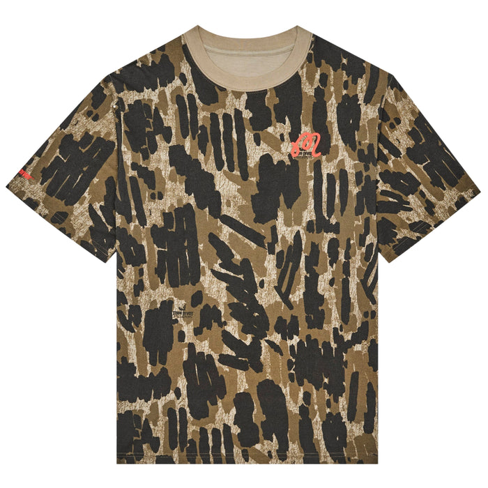 Malbon 2026 Tour Divot Camo Bermuda Tee