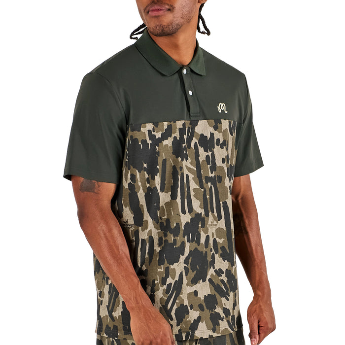 Malbon 2026 Tour Divot Camo Polo Shirt