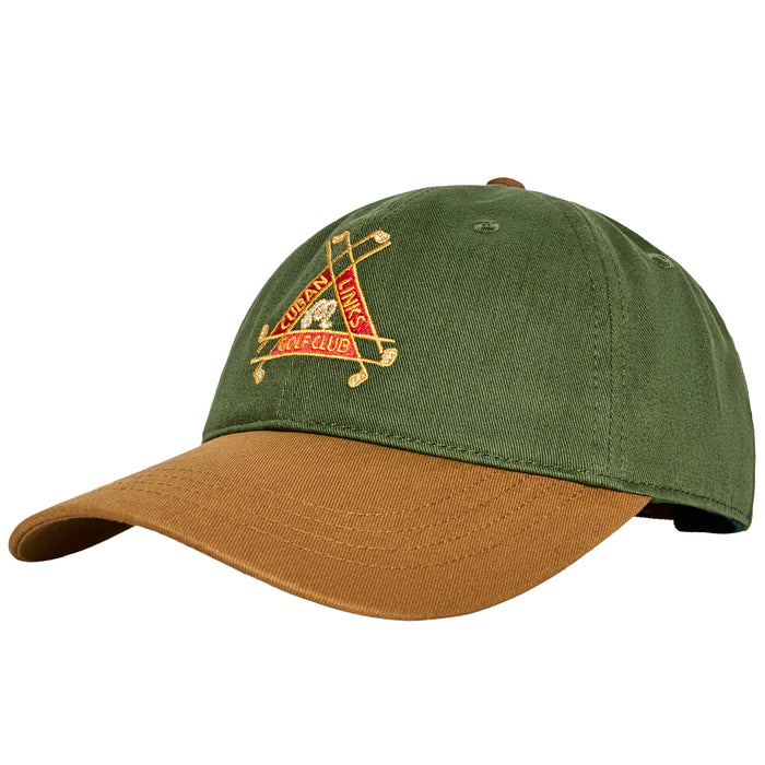 Malbon 2026 Trinity Dad Golf Hat - Chive