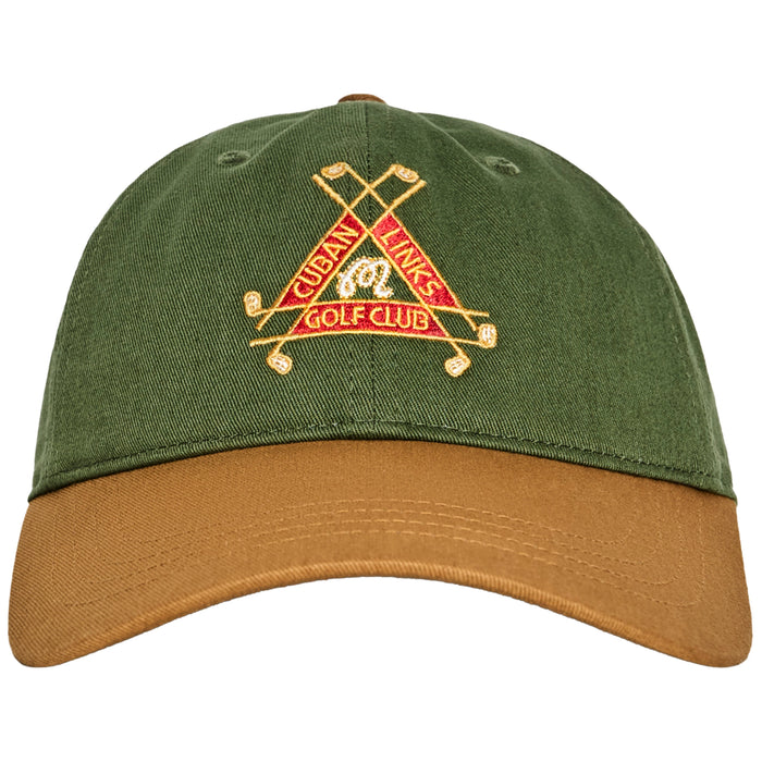 Malbon 2026 Trinity Dad Golf Hat - Chive
