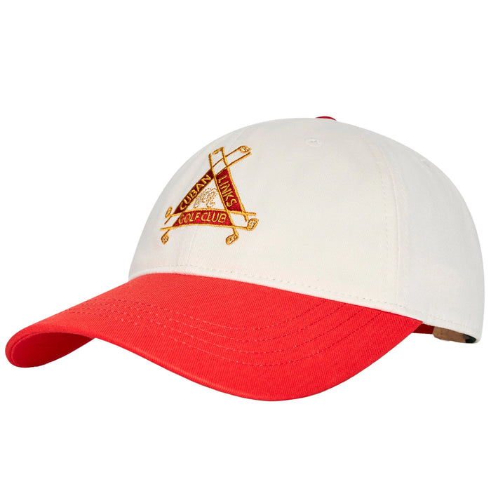 Malbon 2026 Trinity Dad Golf Hat - Cream