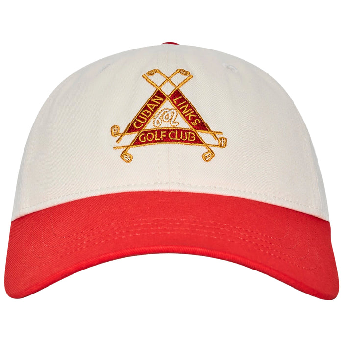 Malbon 2026 Trinity Dad Golf Hat - Cream