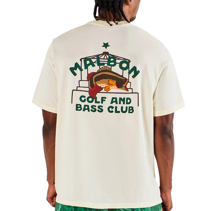 Malbon 2026 Vista Bass Club Tee - Ivory