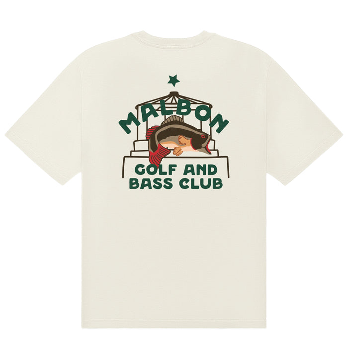Malbon 2026 Vista Bass Club Tee - Ivory