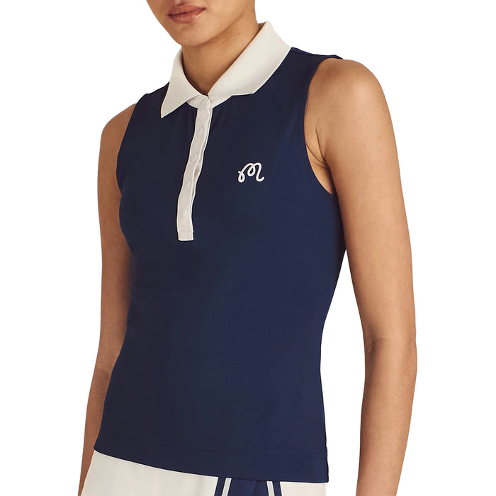 Malbon Ladies 2026 Claudia Sleeveless Polo Shirt