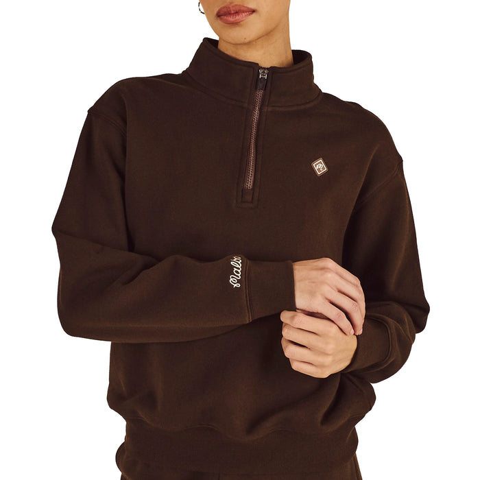 Malbon Ladies 2026 Delilah Diamond Pullover - Brown