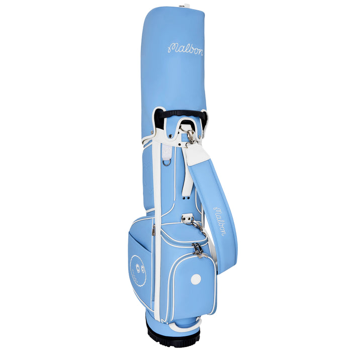 Malbon Ladies 2026 Golf Stand Bag - Light Blue