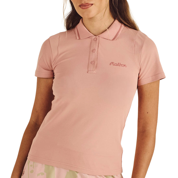 Malbon Ladies 2026 Paloma Polo Shirt - Misty Rose