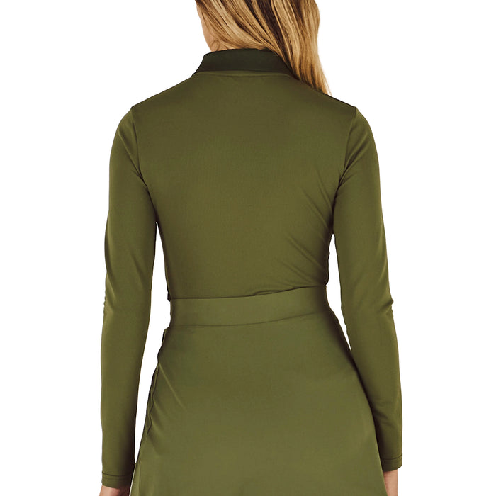 Malbon Ladies 2026 Venus Long Sleeve Polo Shirt