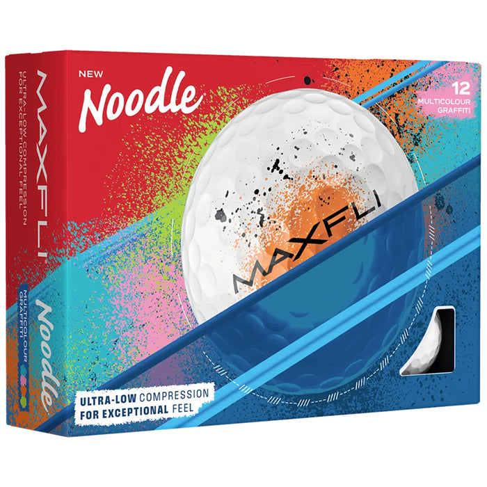 Maxfli Noodle Graffiti Golf Balls (Pre-Order)