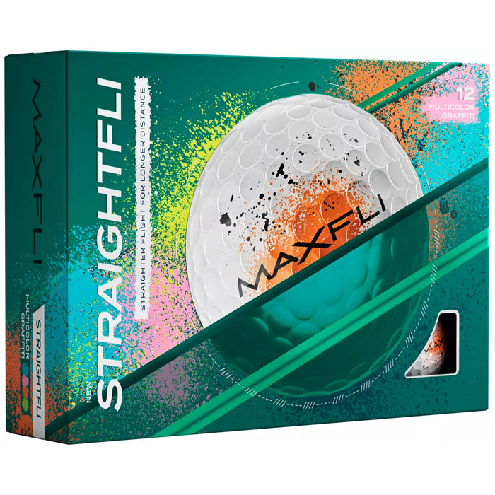 Maxfli Straightfli Graffiti Golf Balls (Pre-Order)