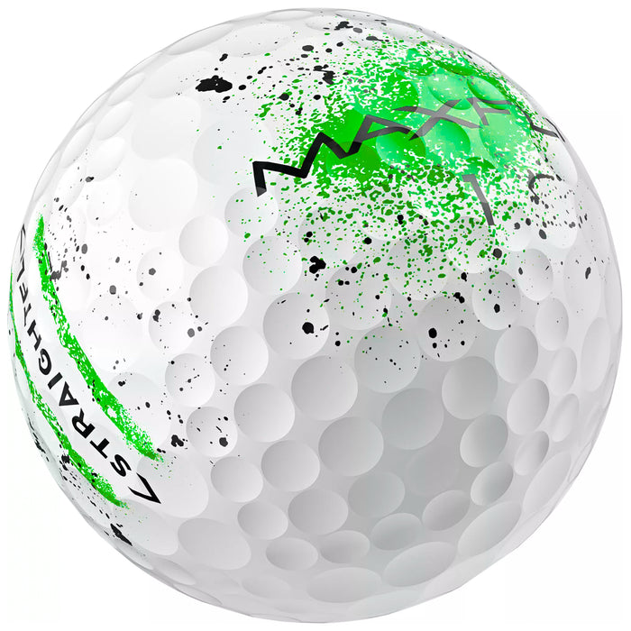 Maxfli Straightfli Graffiti Golf Balls (Pre-Order)