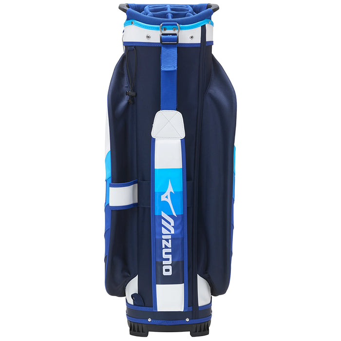 Mizuno 2025 Staff Cart Bag - White/Blue