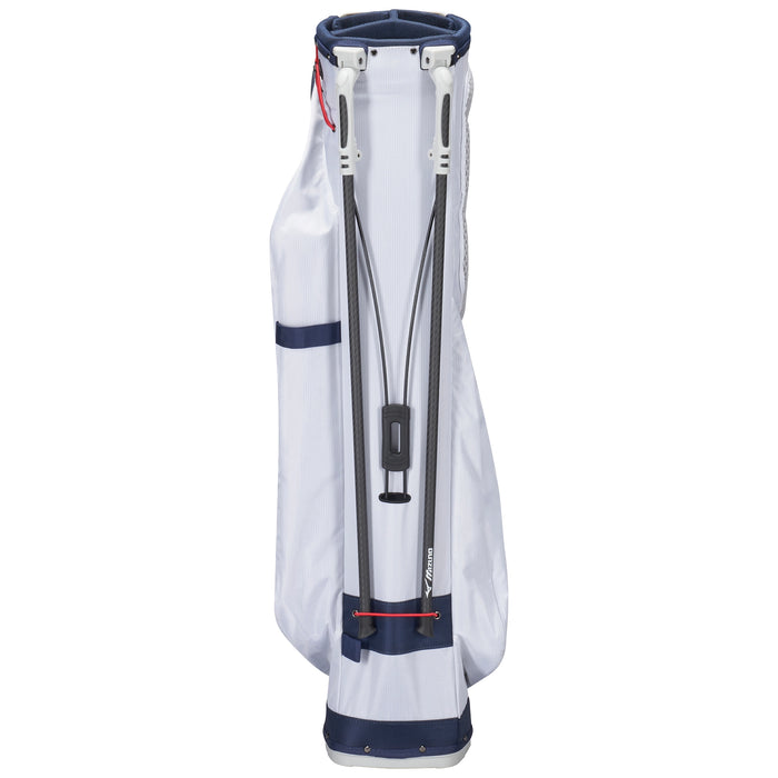 Mizuno 2026 BR-D1 Stand Bag - White/Navy/Red