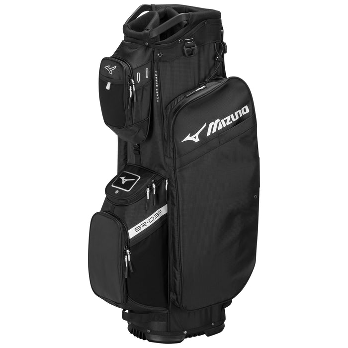Mizuno 2026 BR-D3 Cart Bag - Black/White