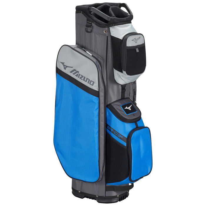Mizuno 2026 BR-D3 Cart Bag - Brilliant Blue/Grey