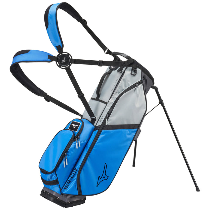 Mizuno 2026 BR-D3 Stand Bag - Brilliant Blue/Grey