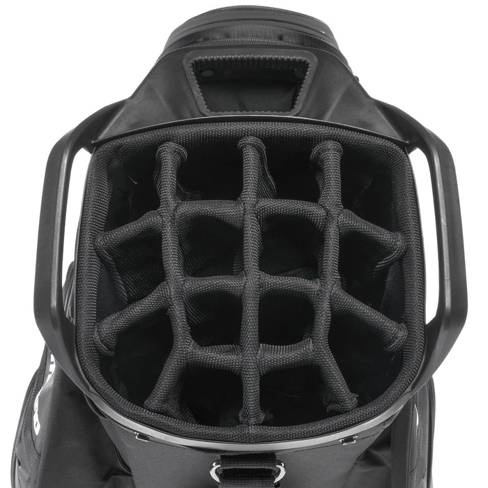 Mizuno 2026 BR-D4 Cart Bag - Black/White