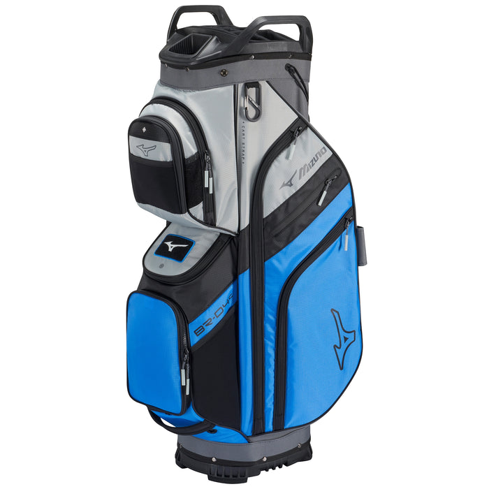 Mizuno 2026 BR-D4 Cart Bag - Brilliant Blue/Grey