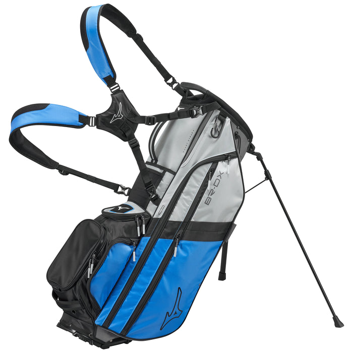 Mizuno 2026 BR-DX 14-Way Stand Bag - Brilliant Blue/Grey