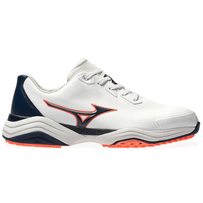 Mizuno 2026 Neo Impact+ Enerzy Golf Shoes - White/Lava Orange/Dress Blue