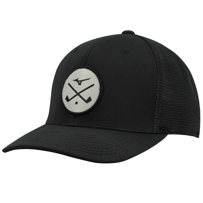 Mizuno 2025 Crossed Clubs Mesh Snapback Cap