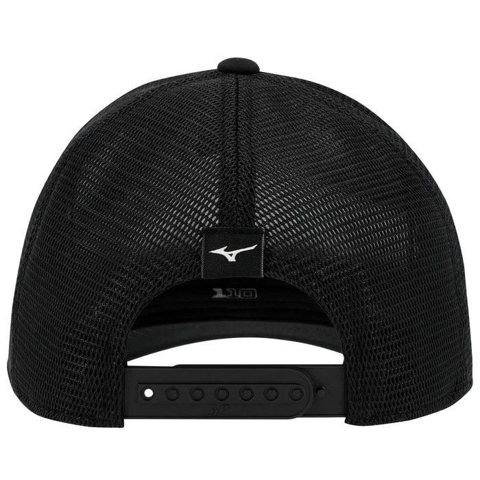 Mizuno 2025 Crossed Clubs Mesh Snapback Cap