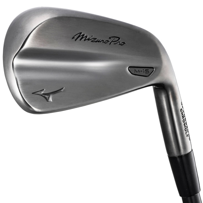 Mizuno Pro M-15 Grey IP Irons - Steel RH (Pre-Order)
