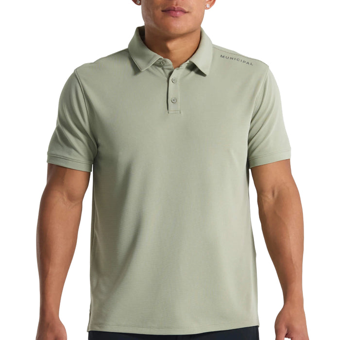 Municipal 2026 Sportcross Golf Core Polo Shirt - Seagrass