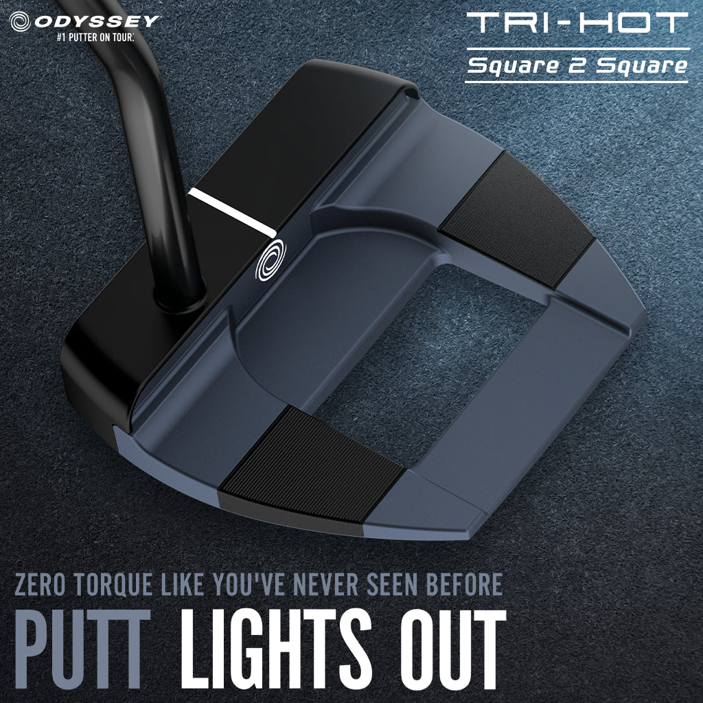 Odyssey S2S Tri-Hot Black Putters