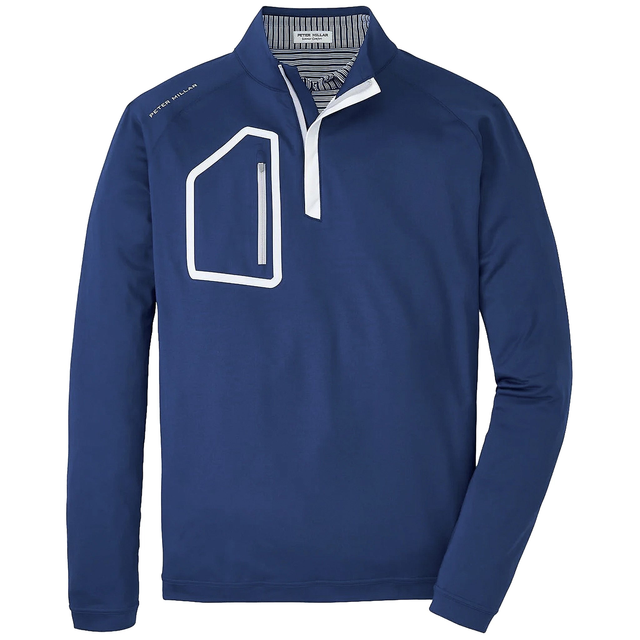 FR2 GOLF プルオーバー　Numbered Pullover M navy Zephyr Windshirt - FootJoy Canada