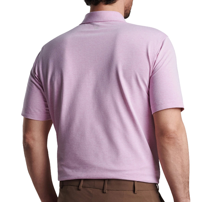 Peter Millar Albatross Cotton Blend Solid Polo Shirt