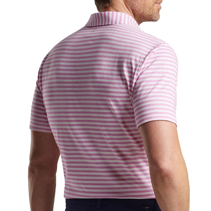 Peter Millar Albatross Cotton Blend Stripe Polo Shirt