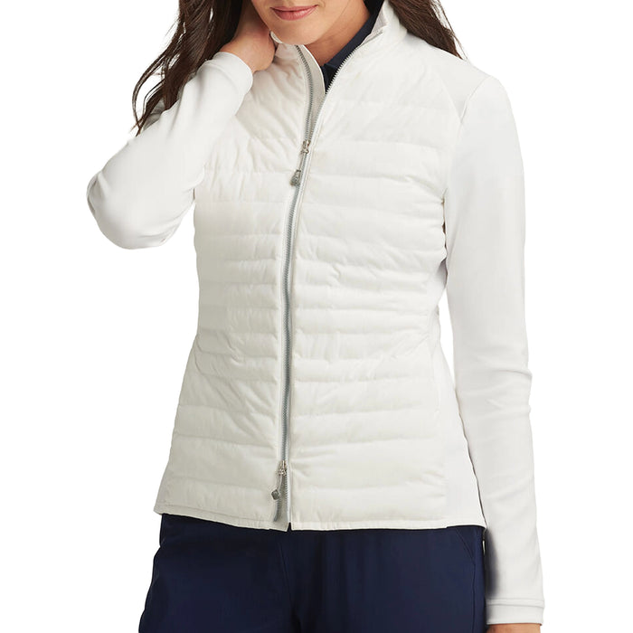 Peter Millar Ladies 2026 Merge Hybrid Jacket - White