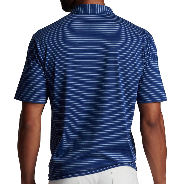 Peter Millar Pilot Mill Cedar Stripe Polo Shirt