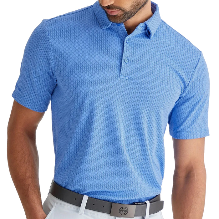 PING 2025 Hershel Polo Shirt - Cornflower Blue Multi