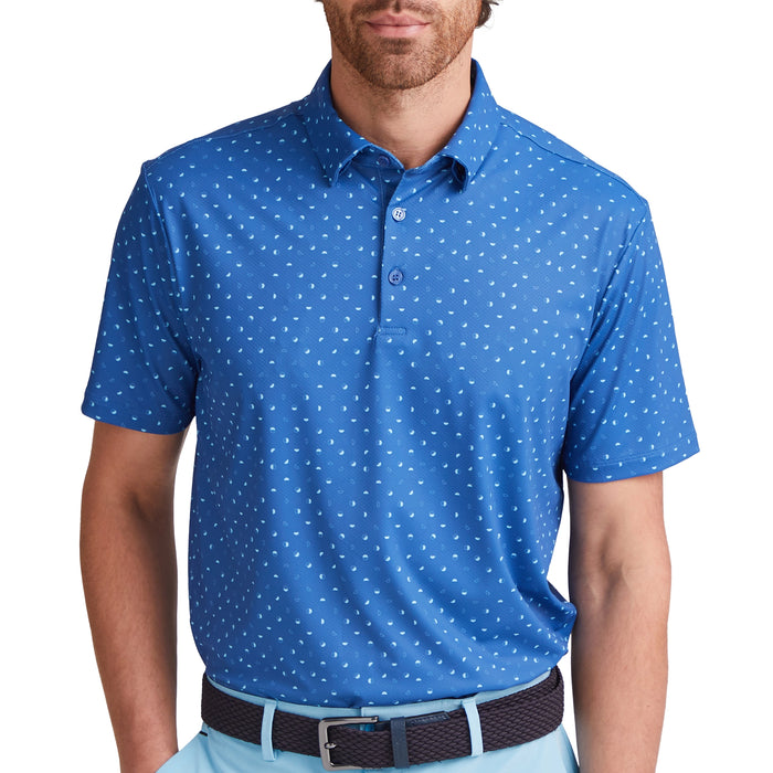 PING 2026 Ephron Polo Shirt - Bright Cobalt Multi