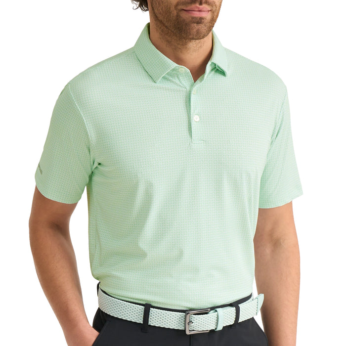 PING 2026 Gilmore Polo Shirt - Jade White