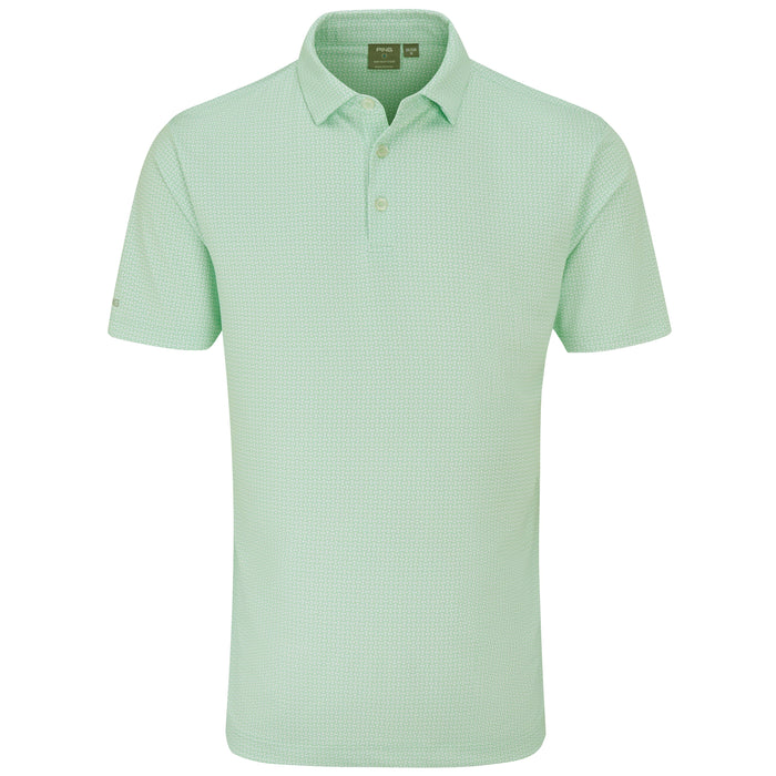 PING 2026 Gilmore Polo Shirt - Jade White